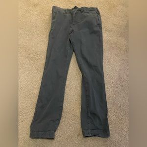 Navy blue American eagle slim fit flex pants